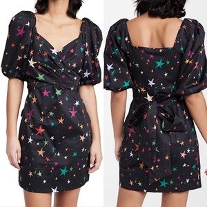 FARM Rio Night Sky Mini Dress Stars
